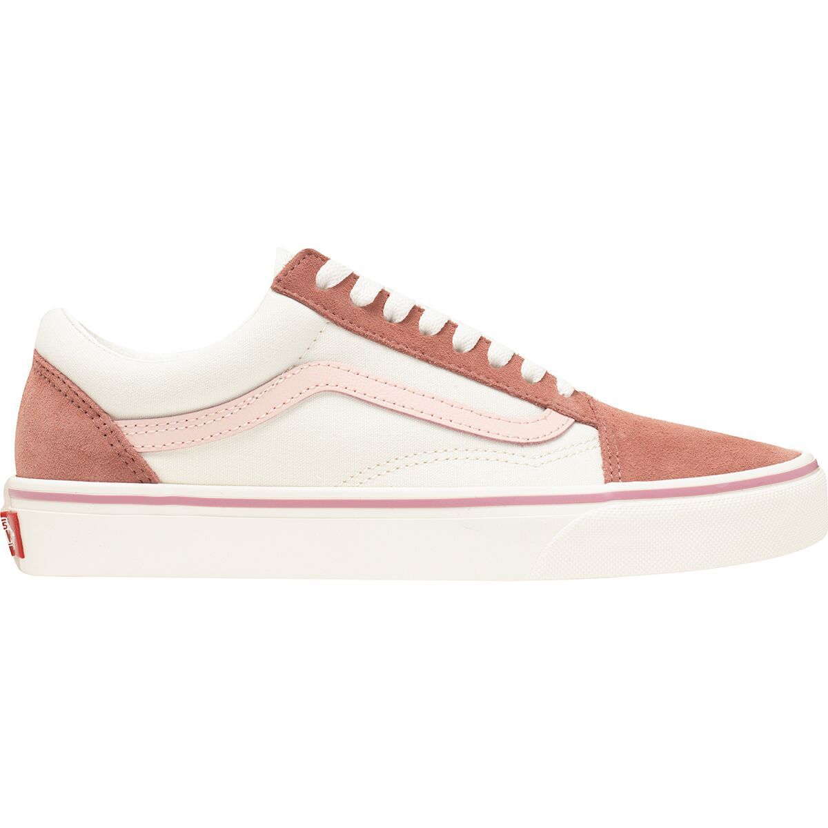 Image of Vans Old Skool Shoe - Women's Multi Block Pink, Mens 5.5/Womens 7.0