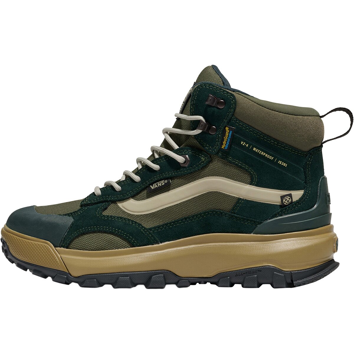 Image of Vans MTE Crestline Waterproof Boot Green/Black, Mens 8.0/Womens 9.5