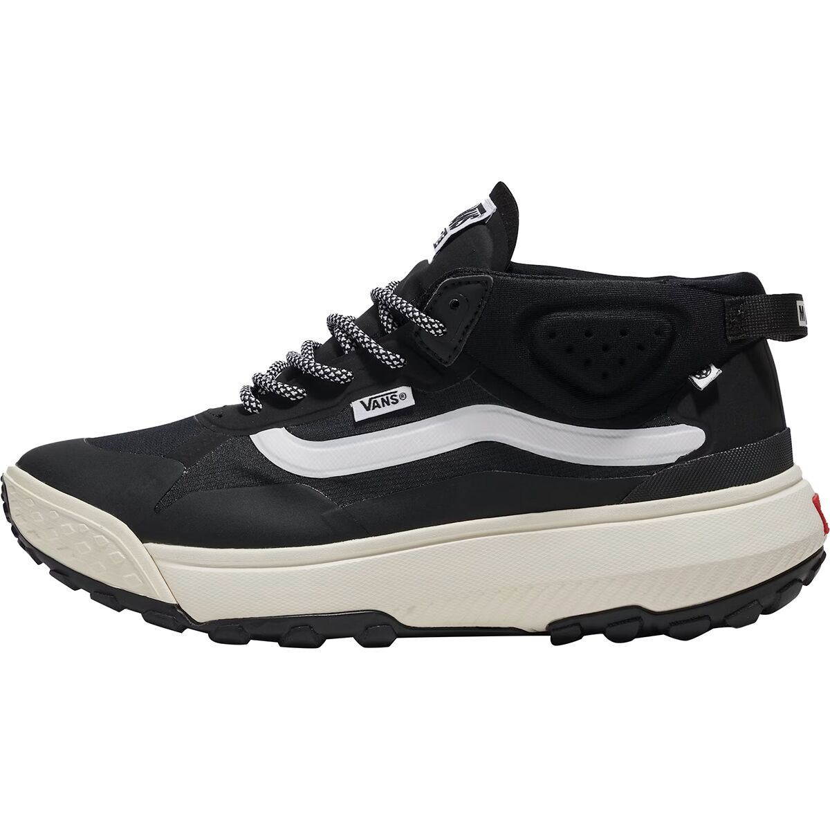 Image of Vans MTE Crosspath Mid Shoe Black/White, Mens 6.0/Womens 7.5