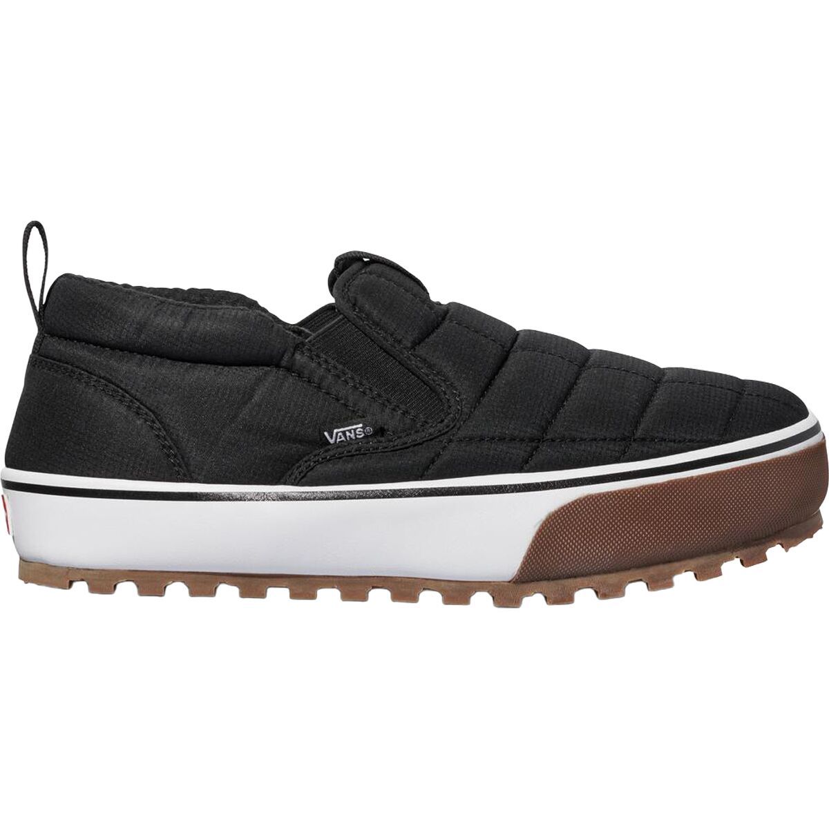 Image of Vans MTE Snow Lodge Slipper Mid Shoe Quilted Black, Mens 5.0/Womens 6.5