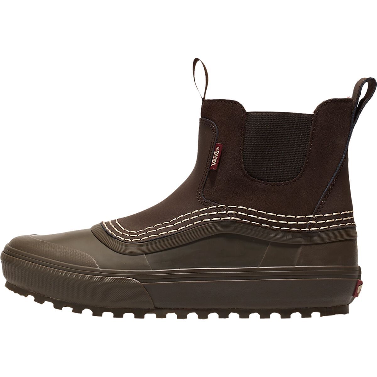 Vans MTE Standard Mid Chelsea Waterproof Boot Brown/Gum, Mens 12.0