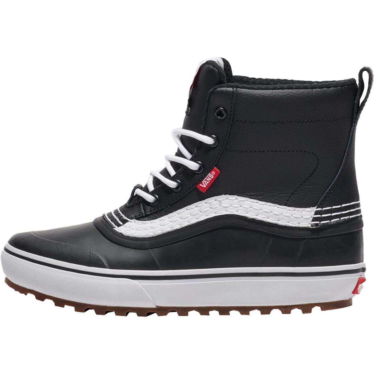 Image of Vans MTE Standard Mid Waterproof Boot Black/White, Mens 4.5/Womens 6.0