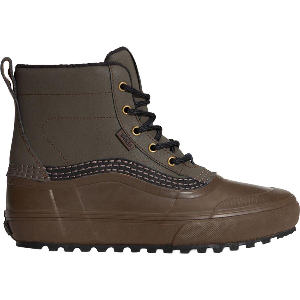 Image of Vans MTE Standard Mid Waterproof Boot Blake Paul Demitasse/Black, Mens 5.0/Womens 6.5