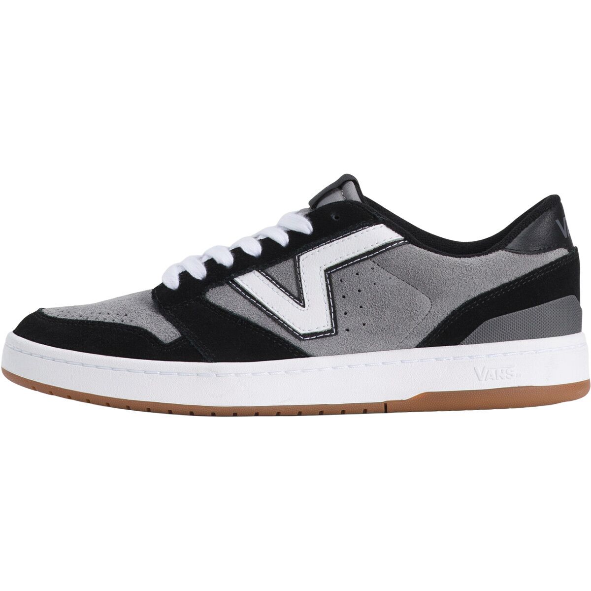 Image of Vans Lowland 2.0 Shoe Black/Gray, Mens 5.0/Womens 6.5