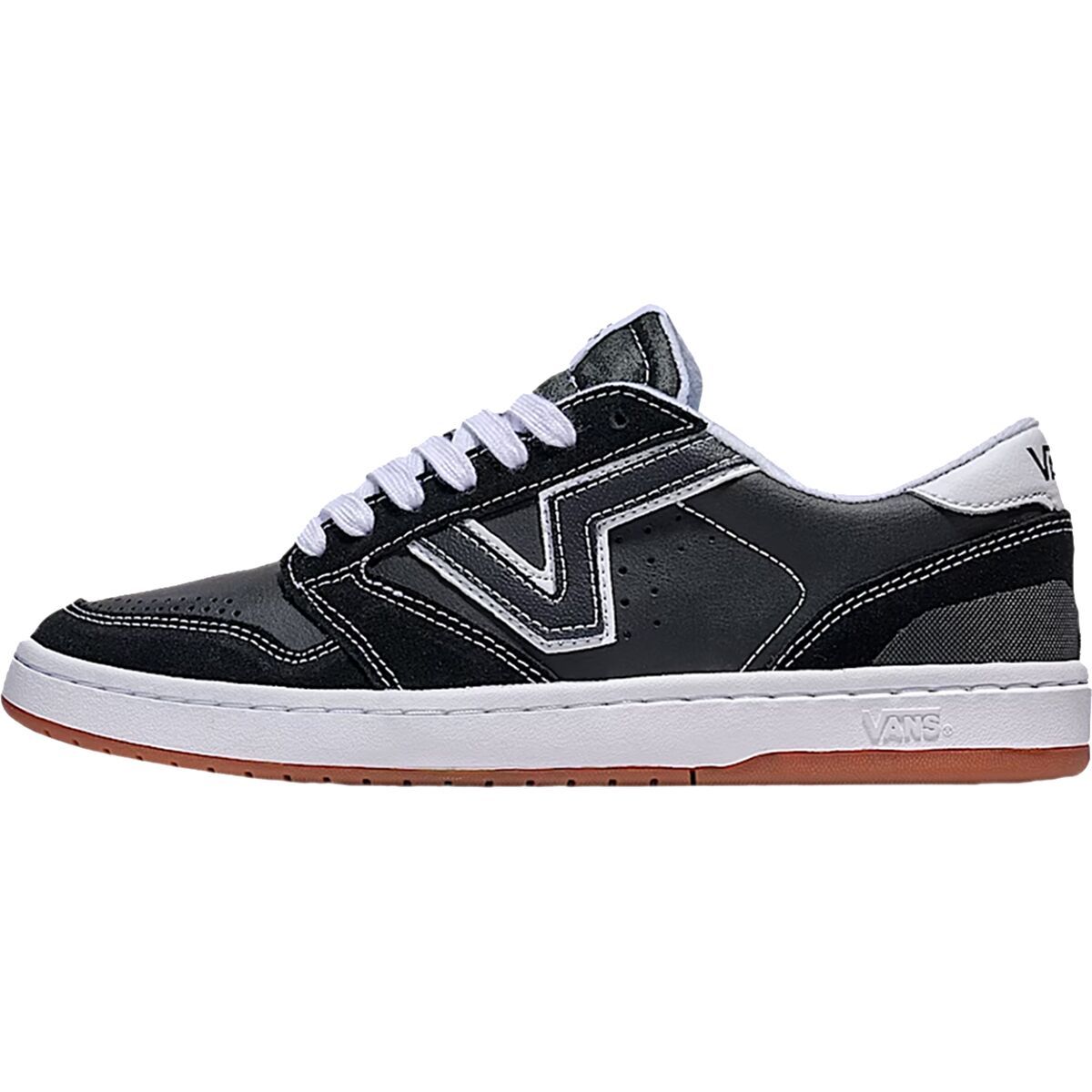 Image of Vans Lowland 2.0 Shoe Black/White, Mens 5.0/Womens 6.5