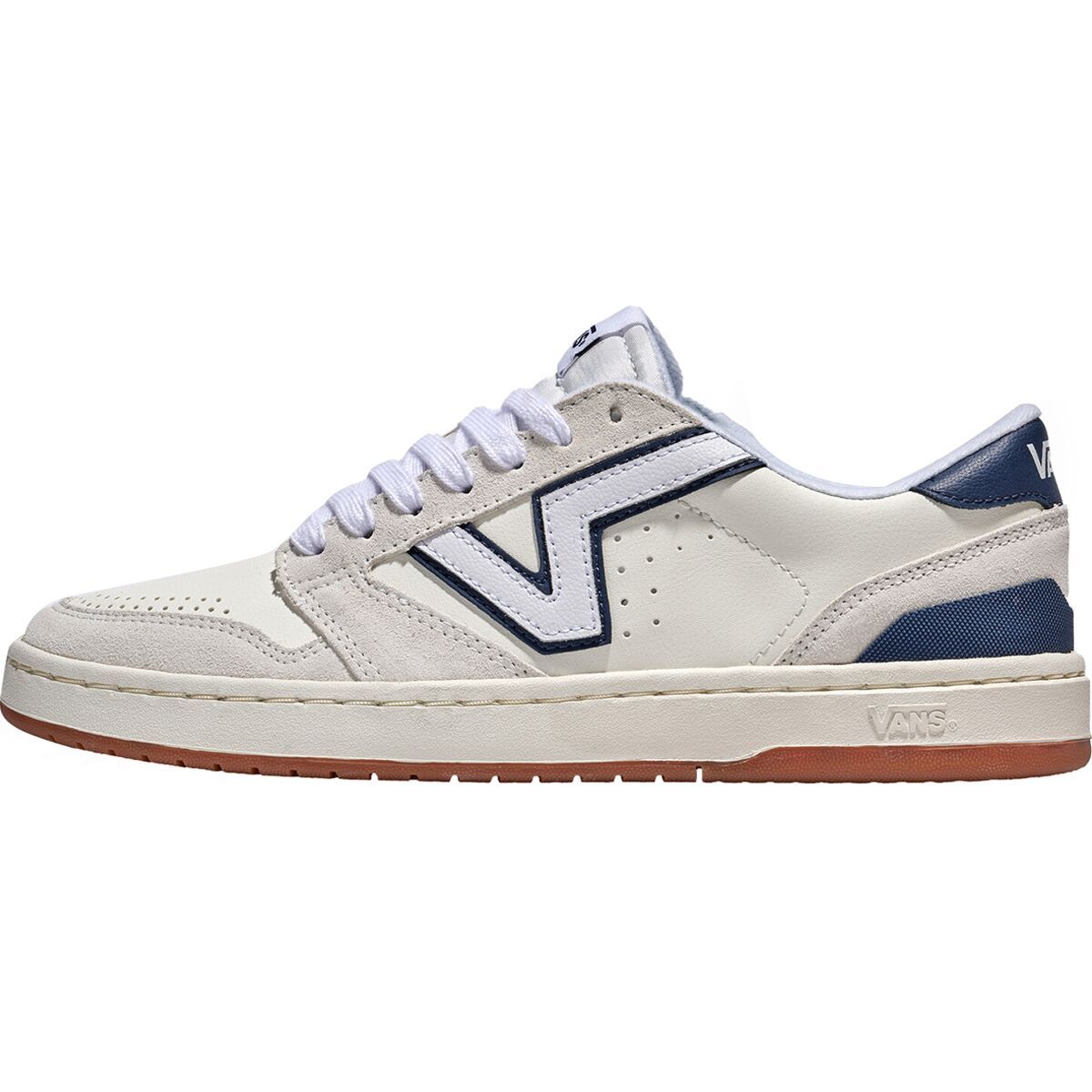 Image of Vans Lowland 2.0 Shoe Vintage Blue/Gum, Mens 4.5/Womens 6.0