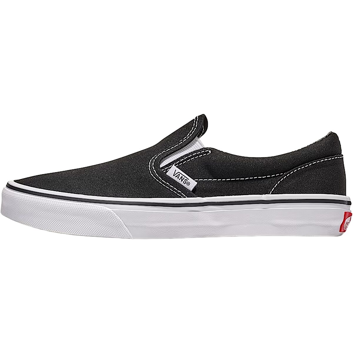 Image of Vans Classic Slip-On Shoe - Kids' Black, 4.0
