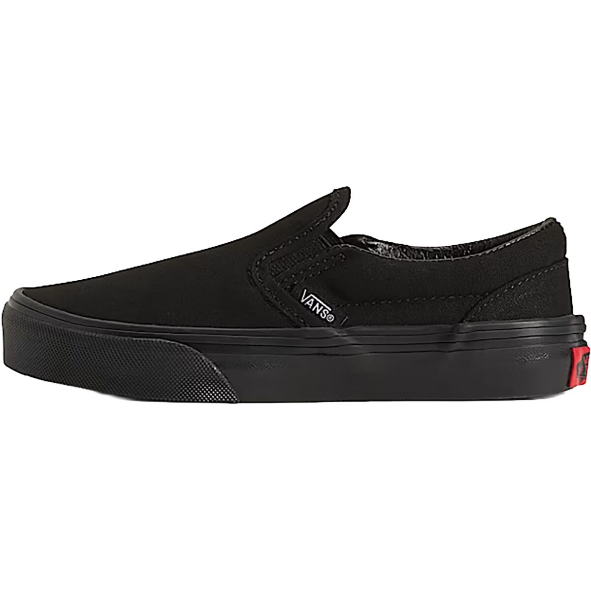 Image of Vans Classic Slip-On Skate Shoe - Little Kids' Black/Black, 13.0