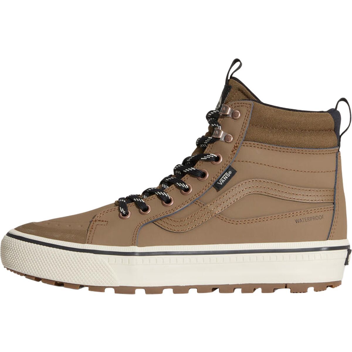 Image of Vans MTE Sk8-Hi Waterproof Insulated Shoe Sepia/Marshmallow, Mens 8.0/Womens 9.5