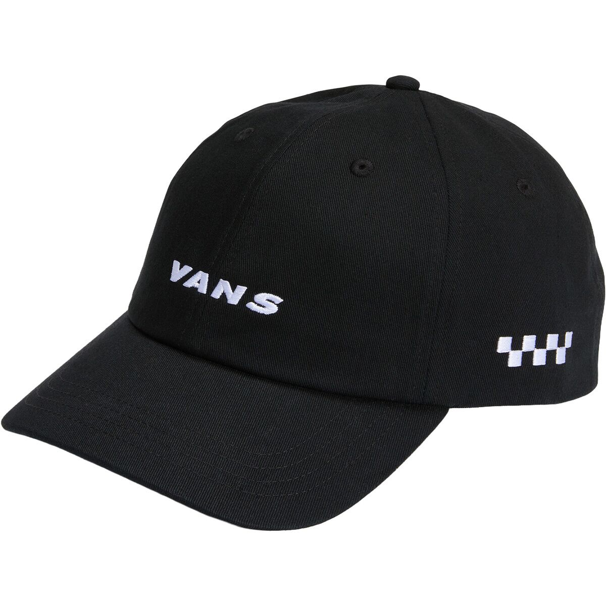 Vans Vans Check Side Curved Bill Jockey Hat - Men's Black, One Size
