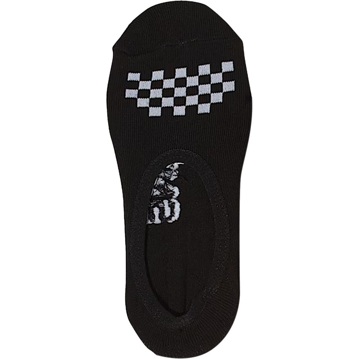 Image of Vans Classic Canoodle Sock - Men's Black/White, S