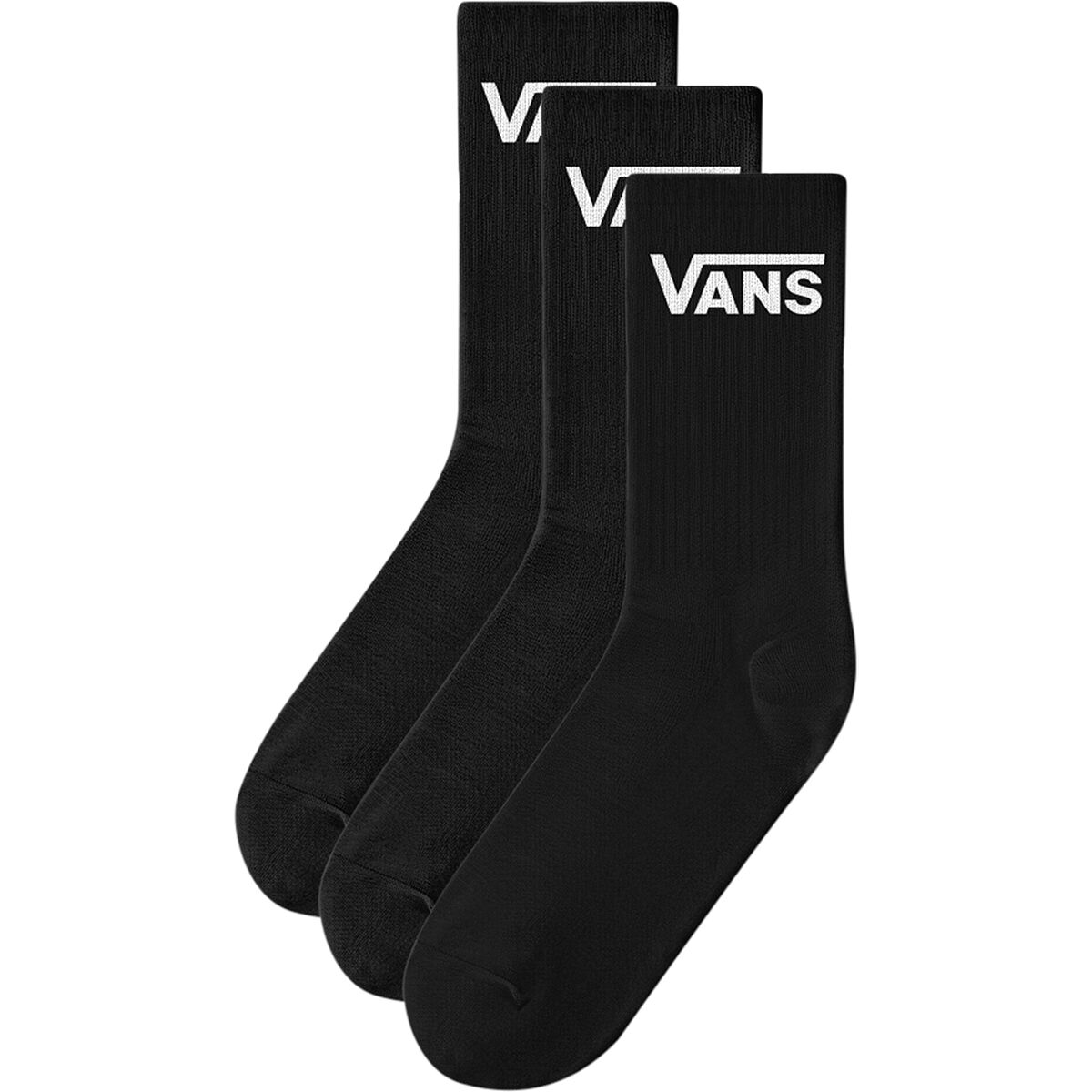 Image of Vans Classic Crew Sock - Boys' Black, XS