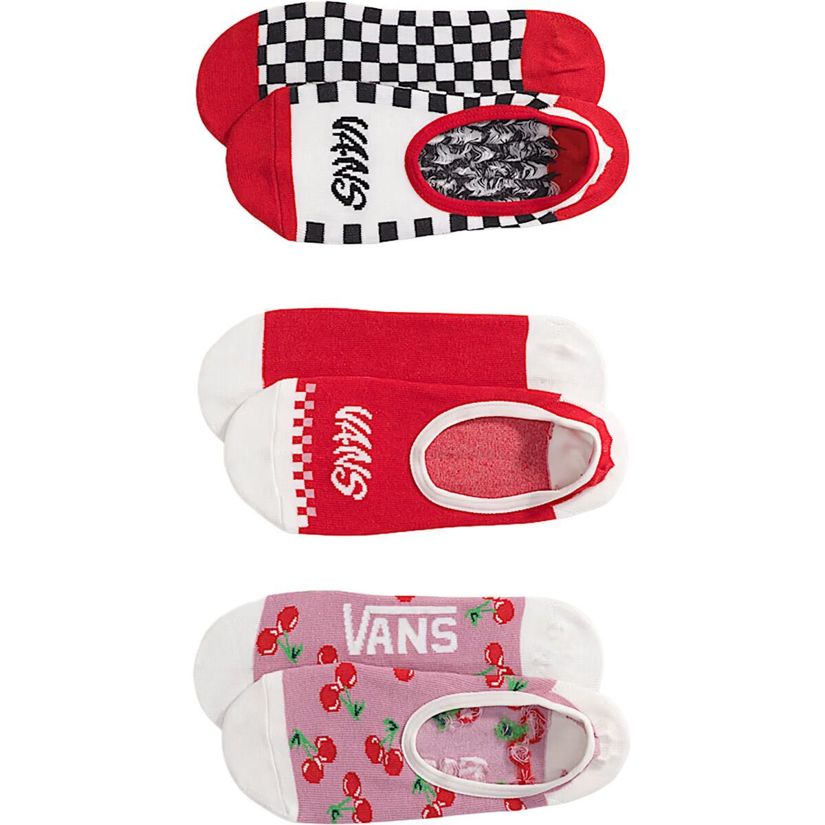 Image of Vans Fuego Canoodle Sock - Women's Racing Red, M