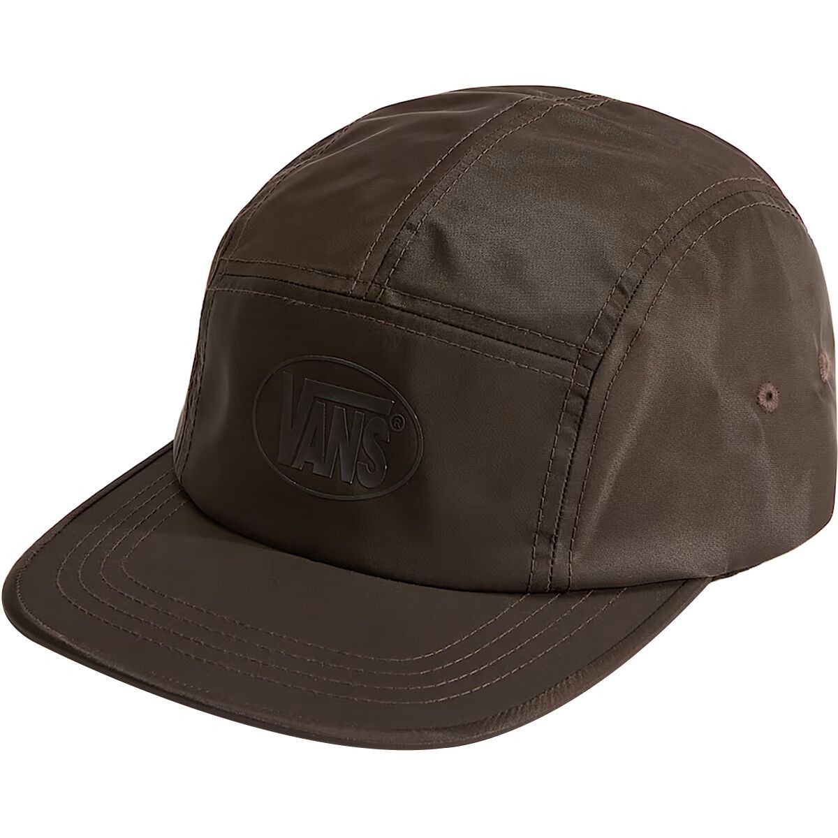 Image of Vans Ground Up Tall Camper Hat - Men's Coal Brown, One Size