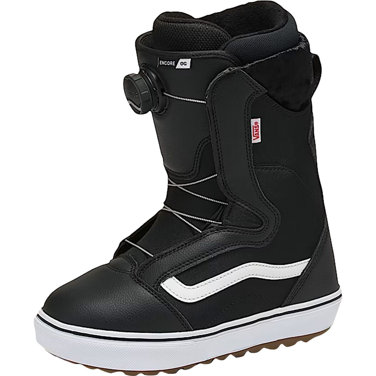 Image of Vans Encore OG Snowboard Boot - 2027 - Women's Black/White 20, 6.0