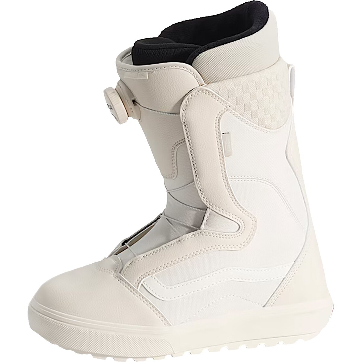 Image of Vans Encore OG Snowboard Boot - 2027 - Women's Marshmallow/Checkerboard, 8.5