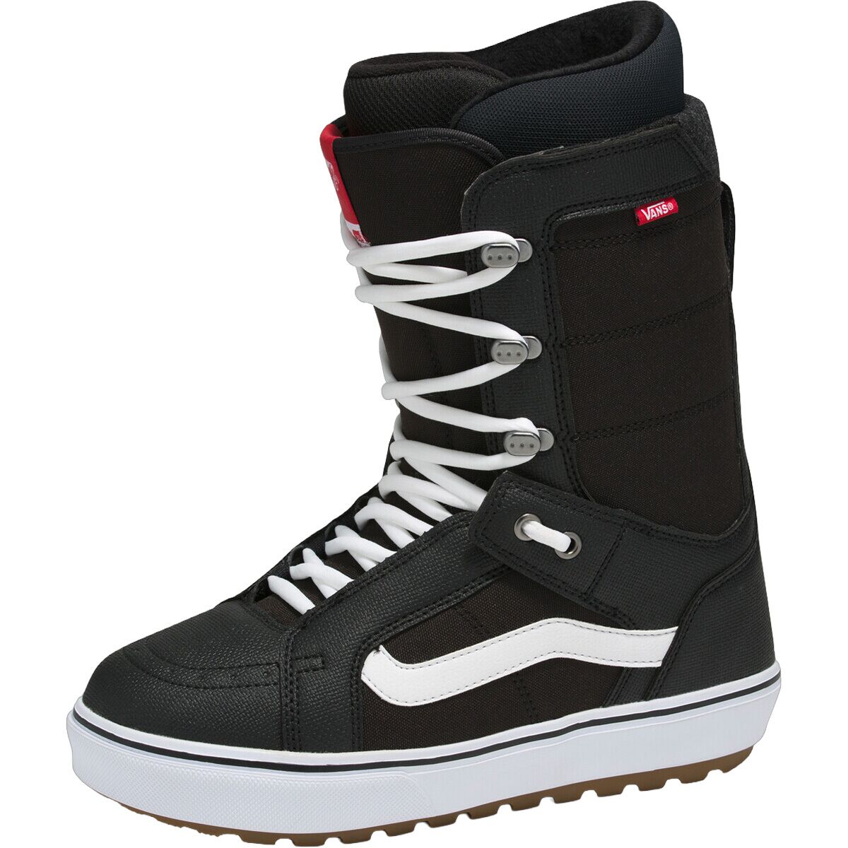 Image of Vans Hi-Standard OG Snowboard Boot - 2027 - Men's Black/White 19, 11.5