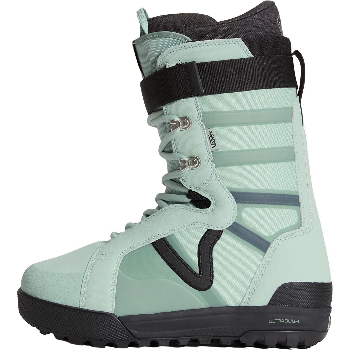 Image of Vans Hi-Standard Pro Snowboard Boot - 2026 30th Anniversary Gray Olive, 9.5