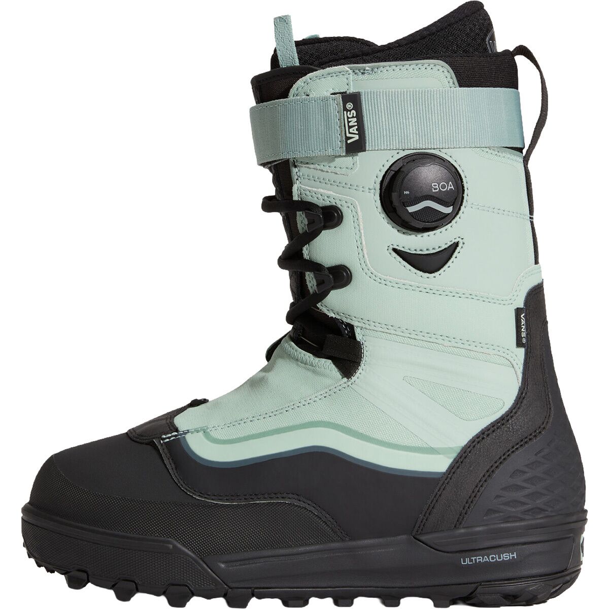 Image of Vans Infuse Snowboard Boot - 2027 30th Anniversary Gray Olive, 11.5