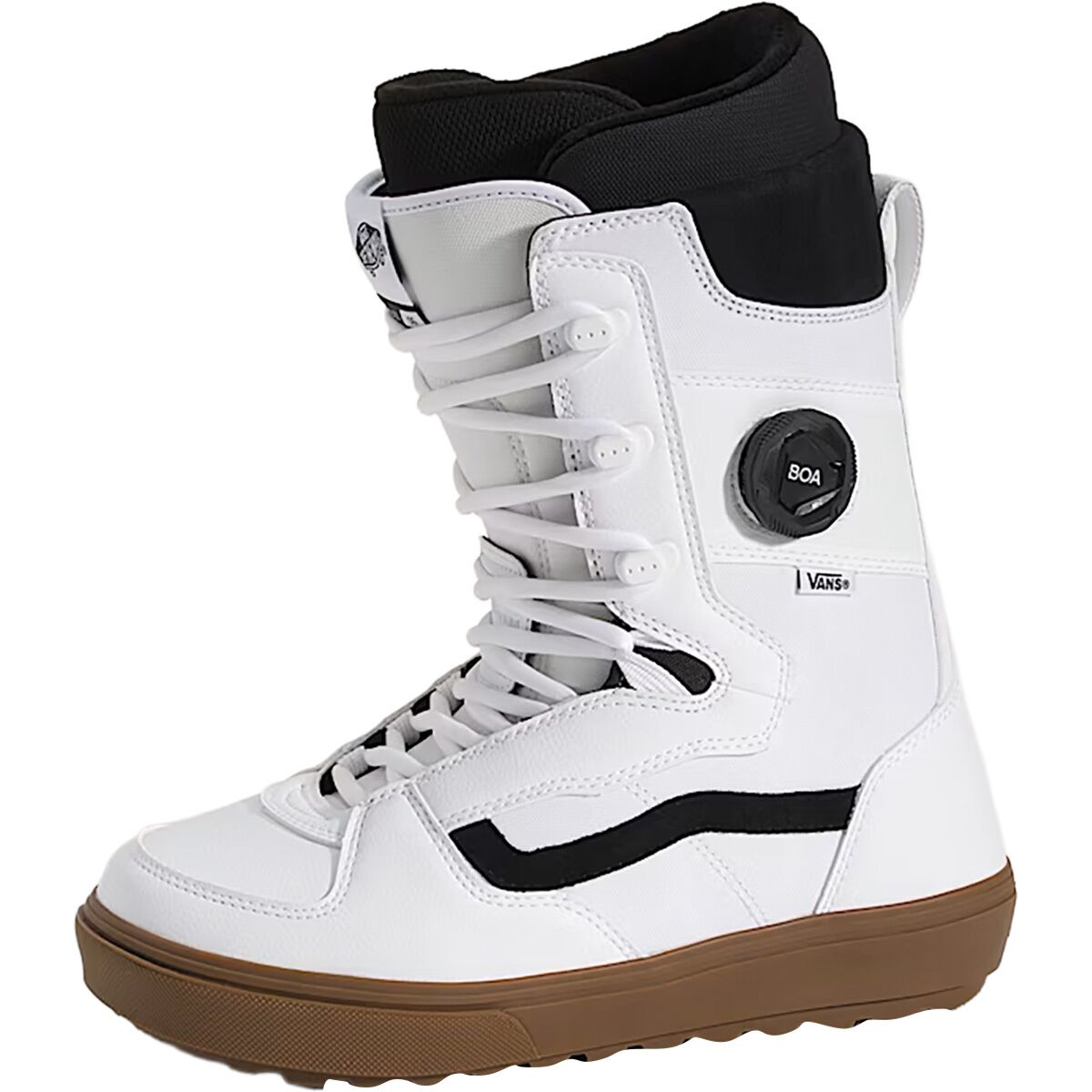 Image of Vans Invado OG Snowboard Boot - 2027 White/Gum, 7.5