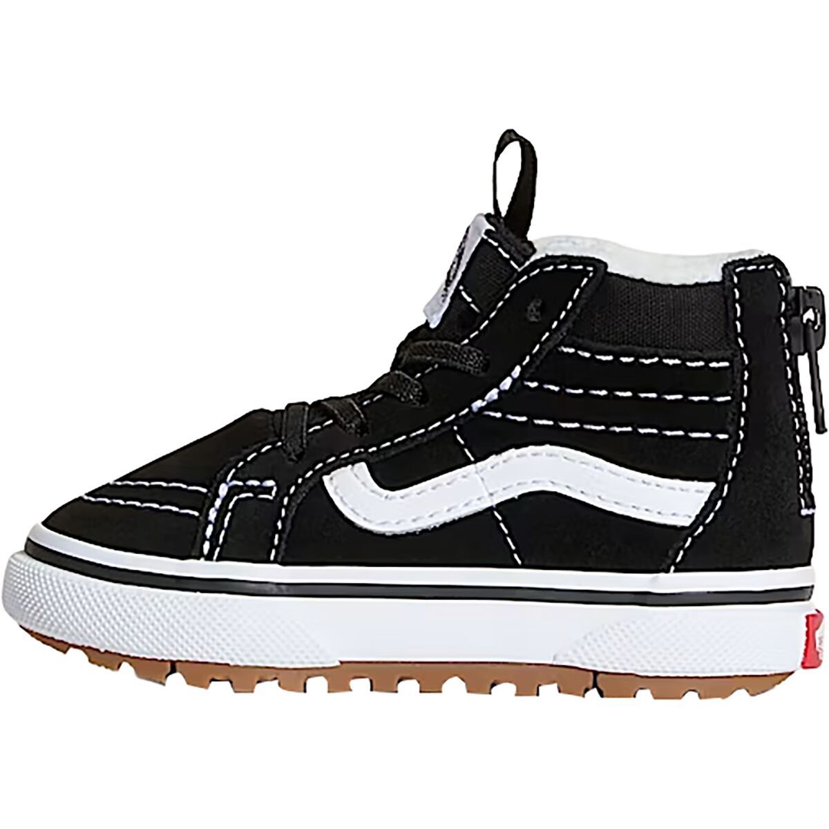 Image of Vans MTE Sk8-Hi Zip Shoe - Toddlers' Black/White, 8.0