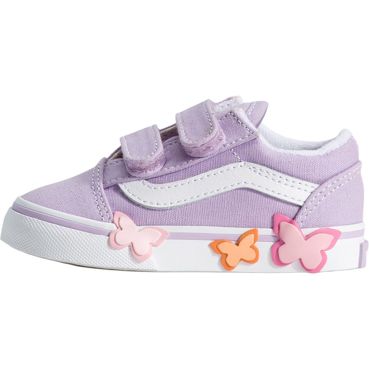 Image of Vans Old Skool V Butterfly Shoe - Toddlers' Soft Orchid, 7.0
