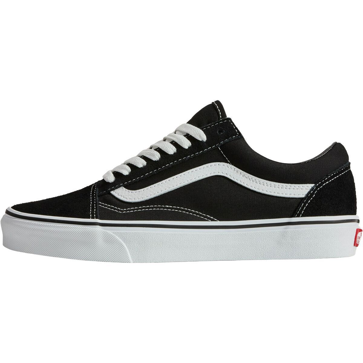 Image of Vans Old Skool Shoe Black/White, Mens 9.5/Womens 11.0
