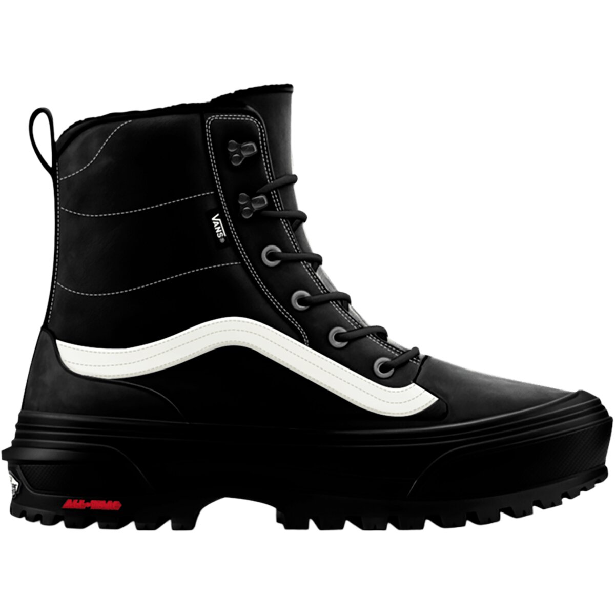 Vans Vans Standard Mid 2.0 MTE Boot Black/White, Mens 10.5/Womens 12.0 - $155.00 at Backcountry.com