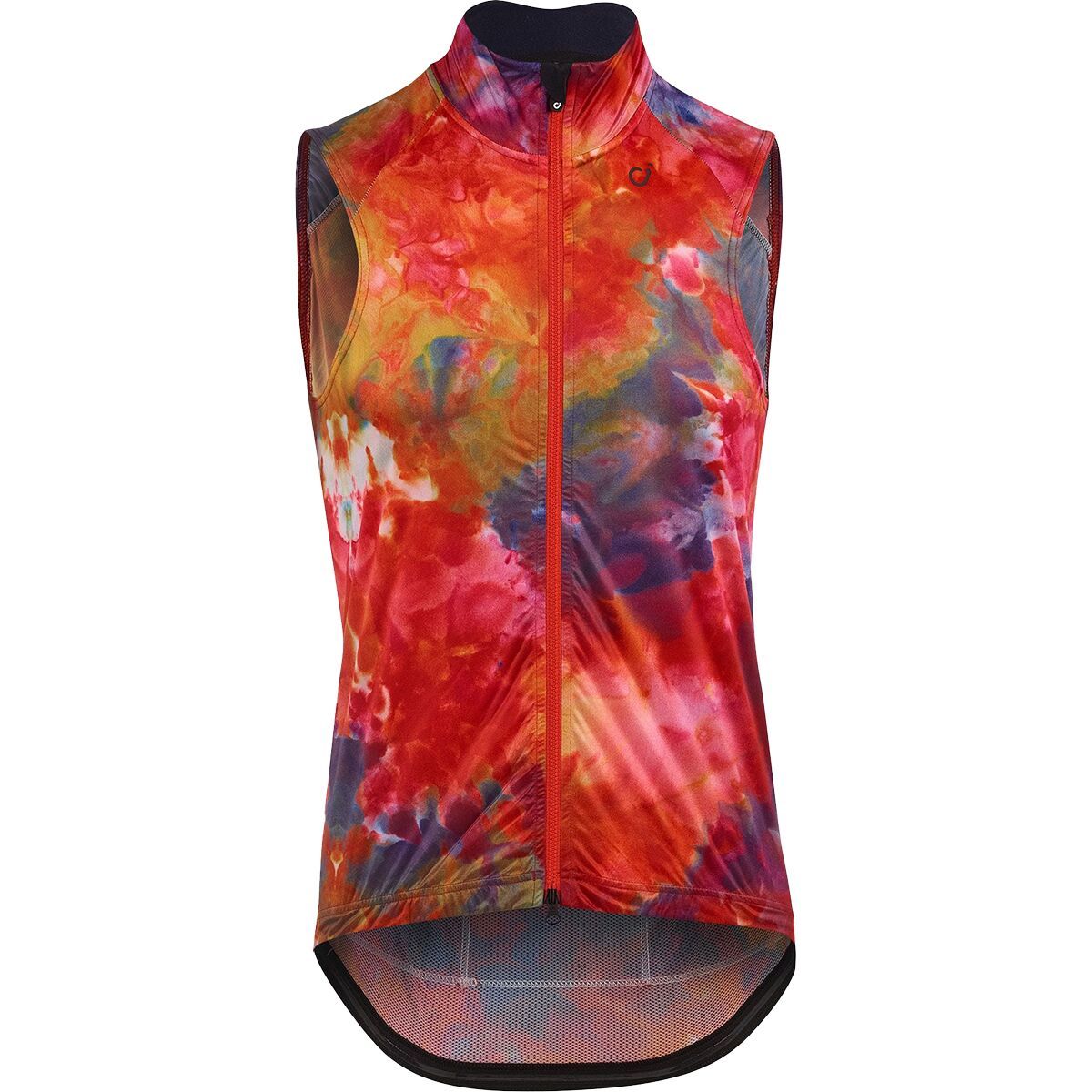 Velocio Ice Dye SE Wind Vest - Men's Fire Red, XL