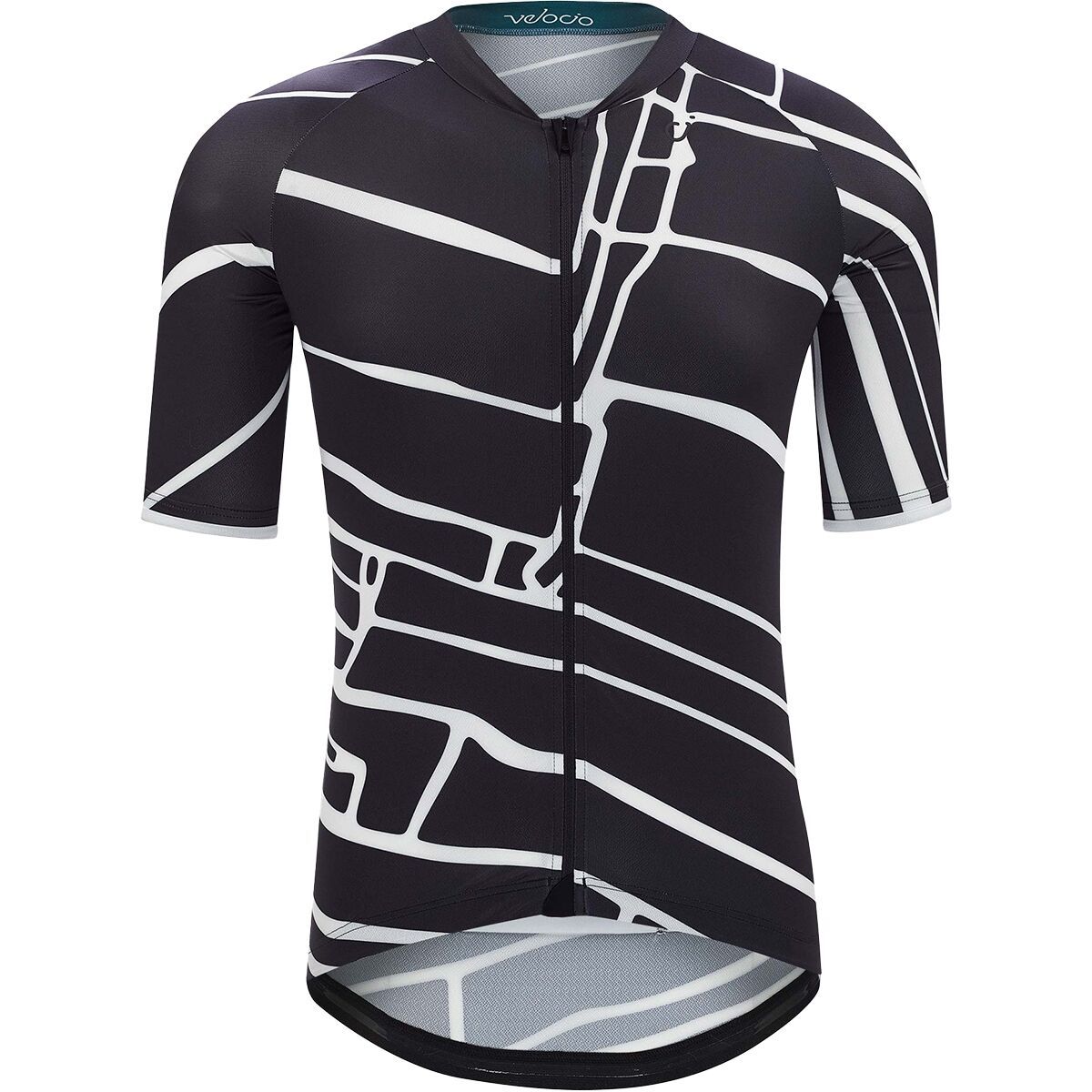 Velocio Block Print SE Jersey - Men's Charcoal, L