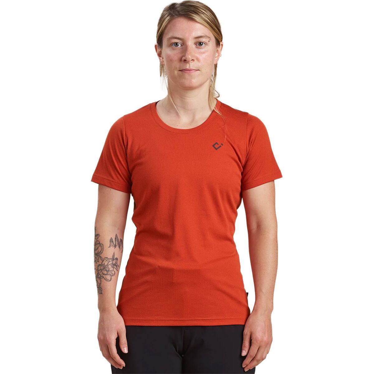 Image of Velocio Delta Trail T-Shirt - Women's Rust, L