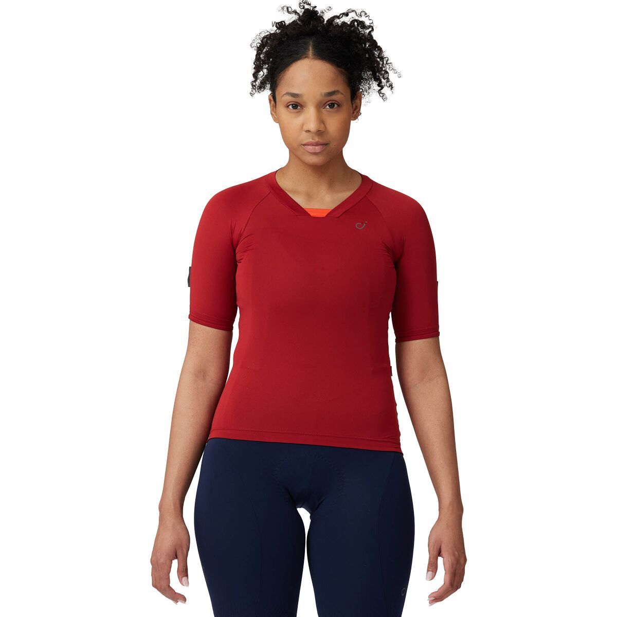 Image of Velocio Signature Zipperless Jersey - Women's Oxide Red, S