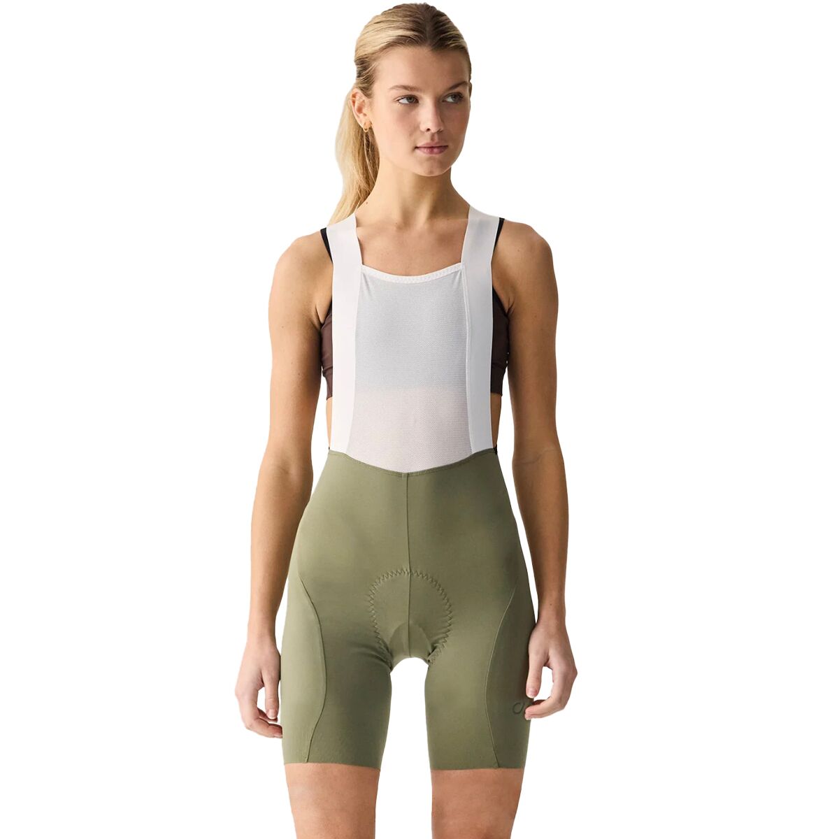 Image of Velocio LUXE 4cm Shorter Bib Short - Women's Deep Lichen, S
