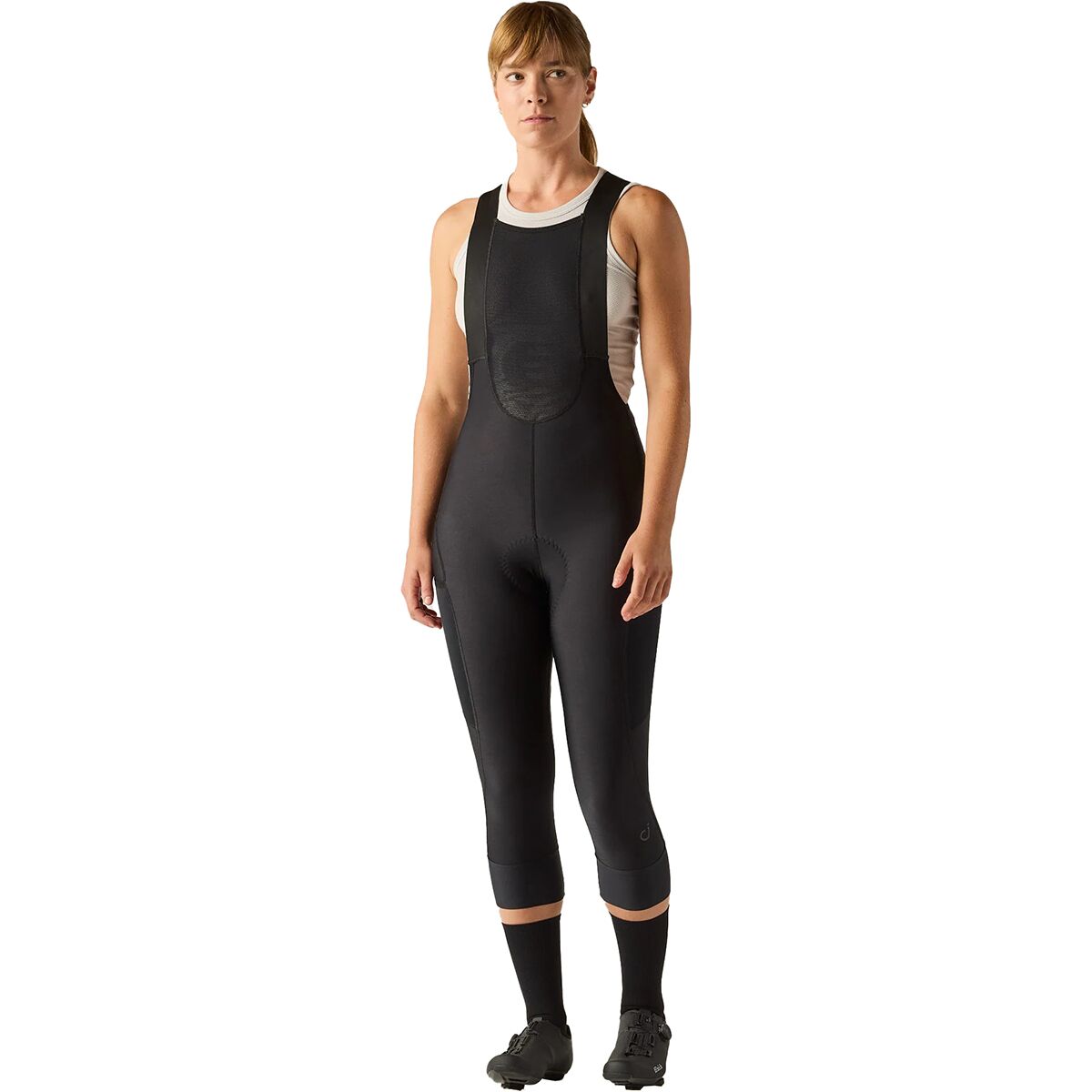 Image of Velocio LUXE Thermal Bib Knicker - Women's Black, S