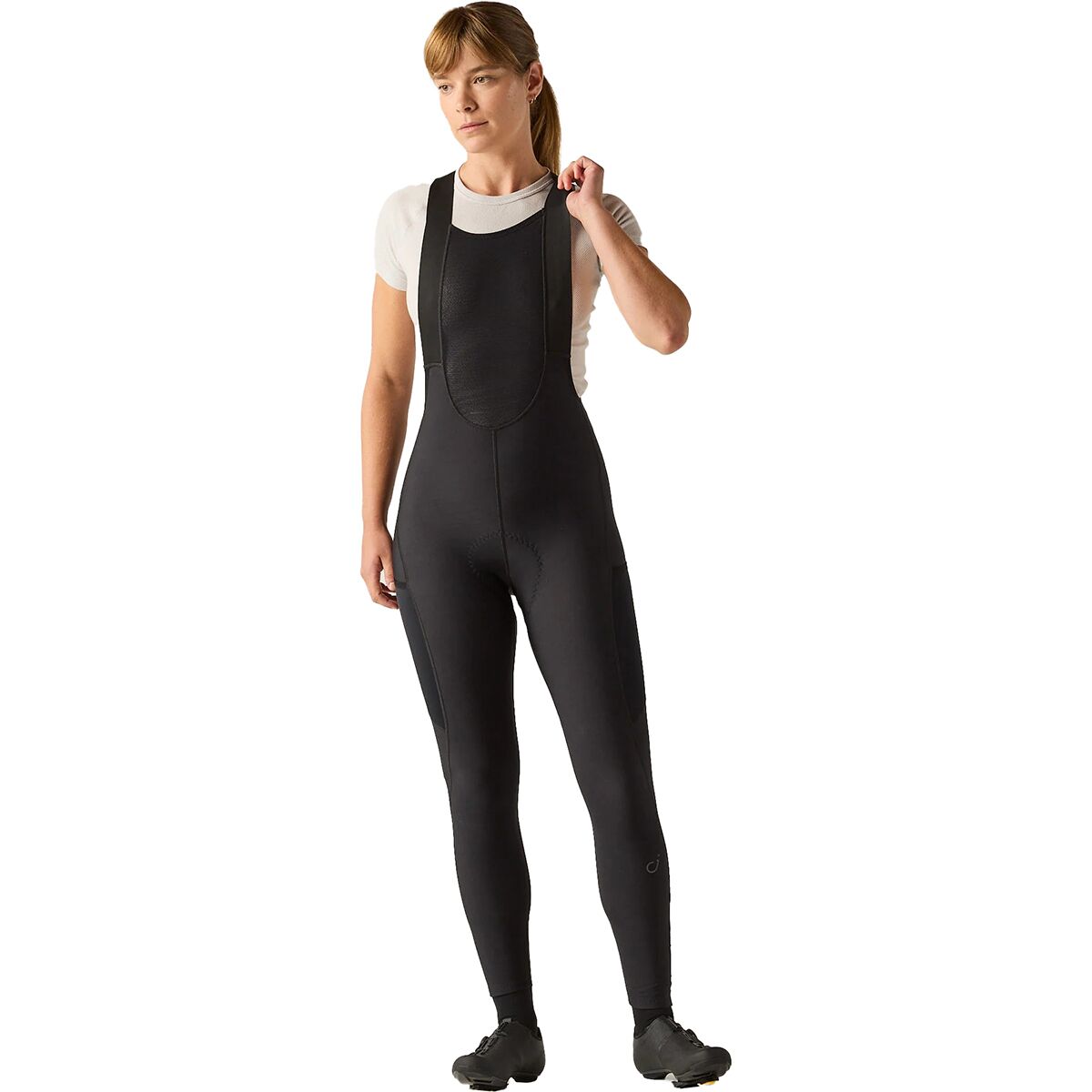 Image of Velocio LUXE Thermal Bib Tight - Women's Black, L