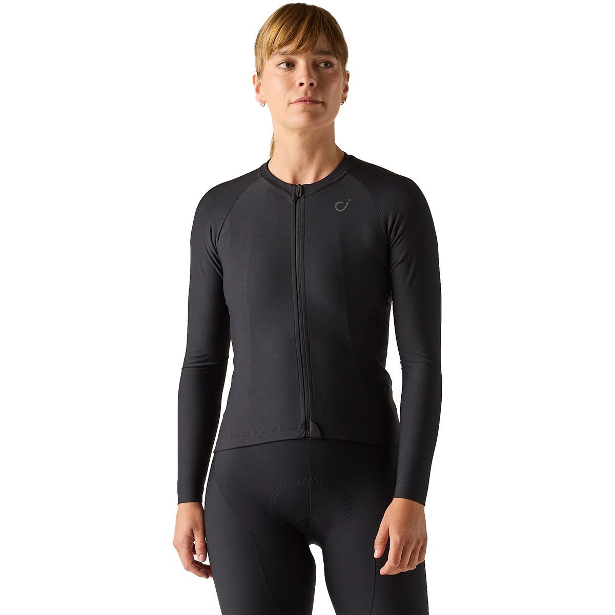 Image of Velocio ONE Long-Sleeve Jersey - Women's Black, XS