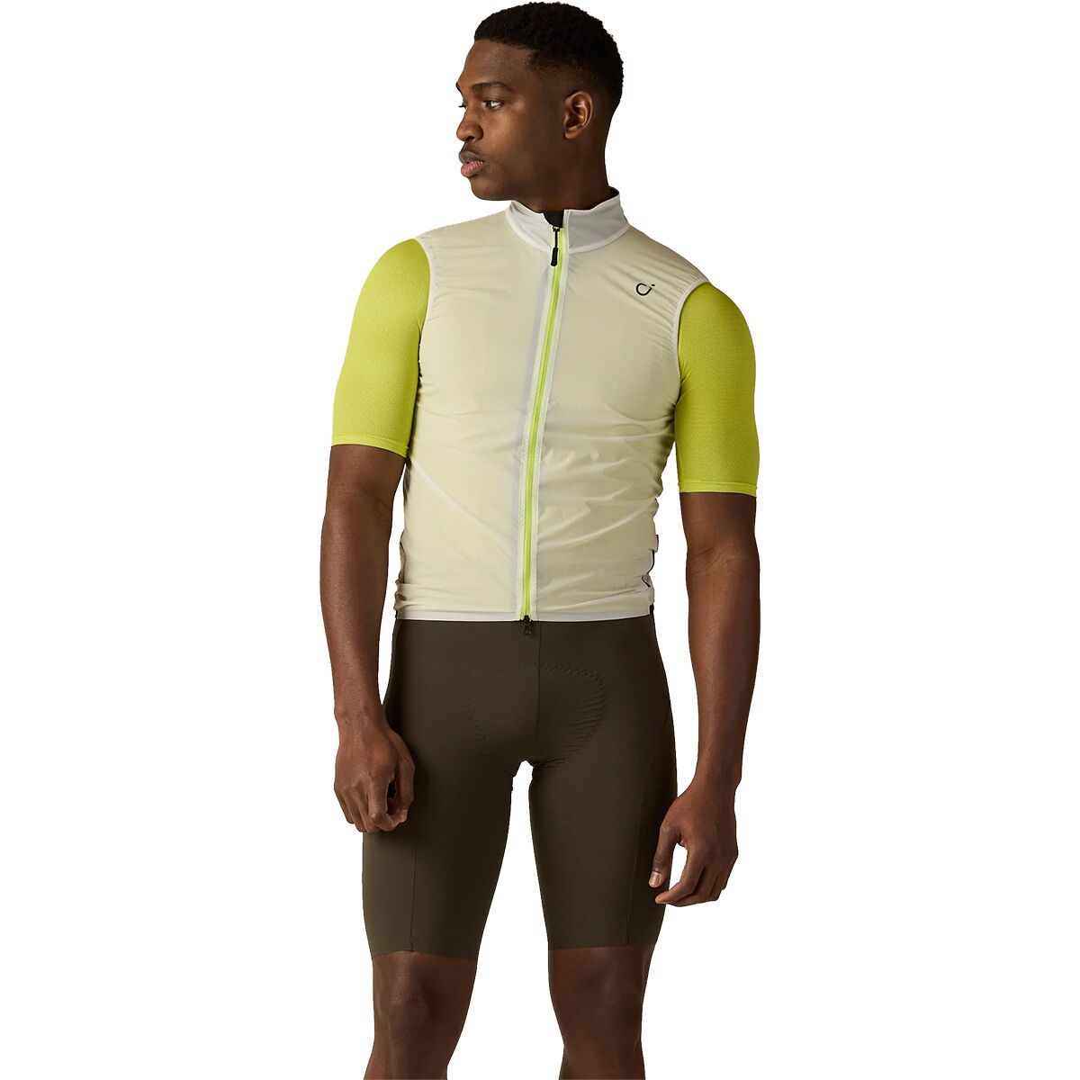 Image of Velocio LUXE Ultralight Vest - Men's Undyed - Chartreuse, S