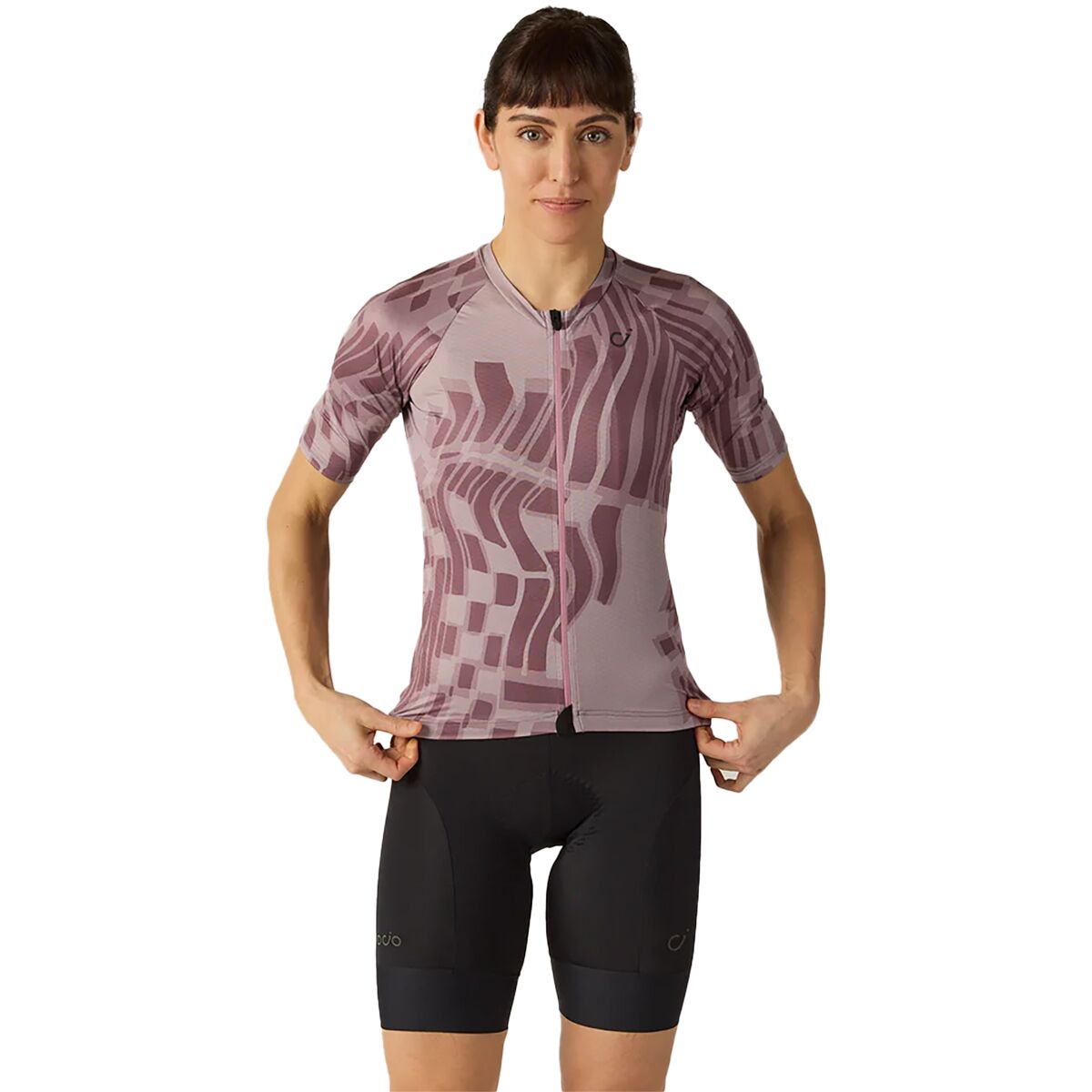 Image of Velocio ONE SE Short-Sleeve Jersey - Women's Woven Elderberry, XS