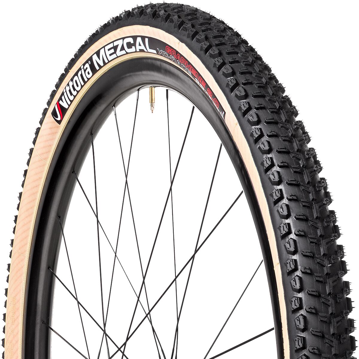 Vittoria Vittoria Mezcal III G2.0 4C XC Race 29in Tire Gumwall/Black, TLR, 29x2.1