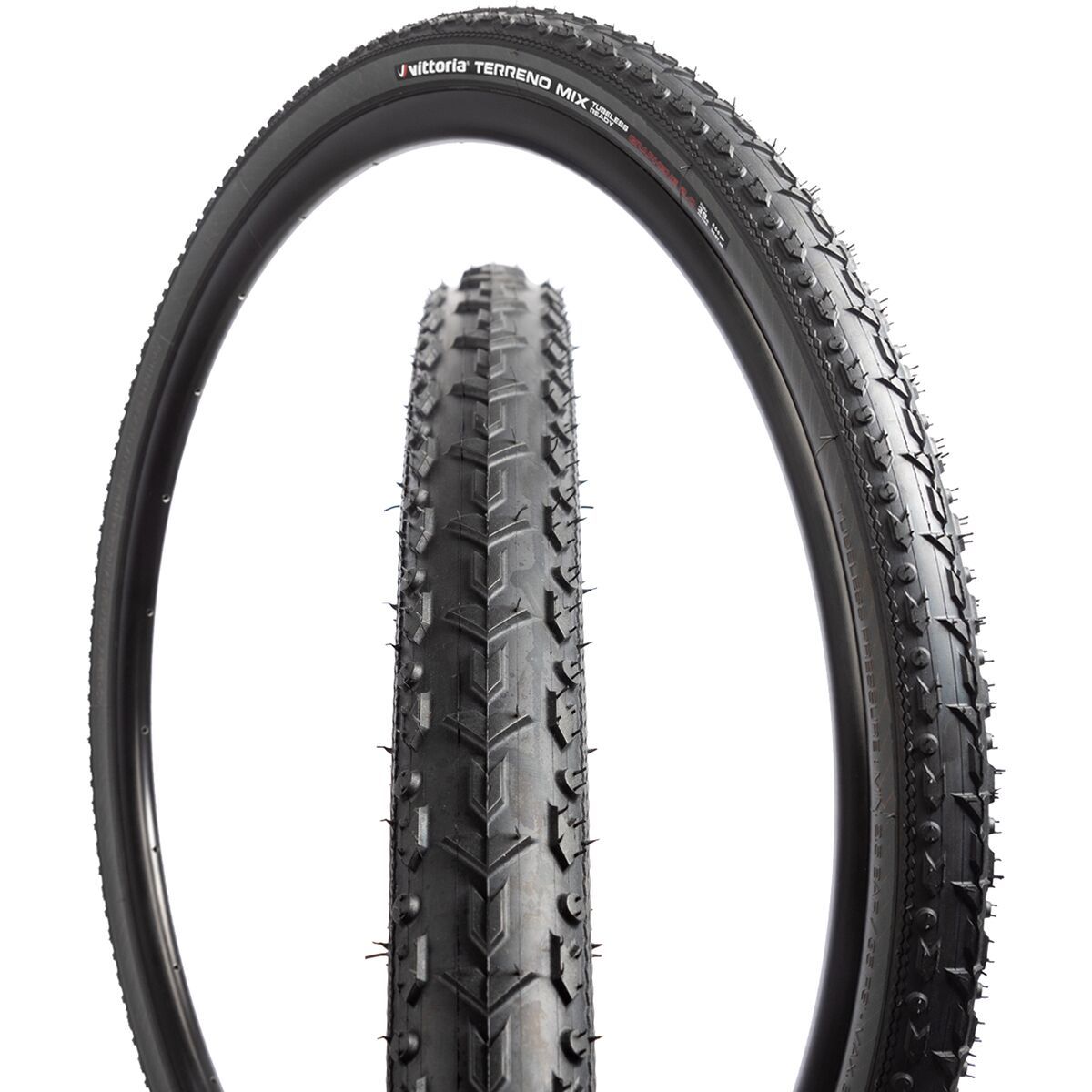 Image of Vittoria Terreno Mix G2.0 TNT Tubeless Tire Anthracite/Black, 700x38