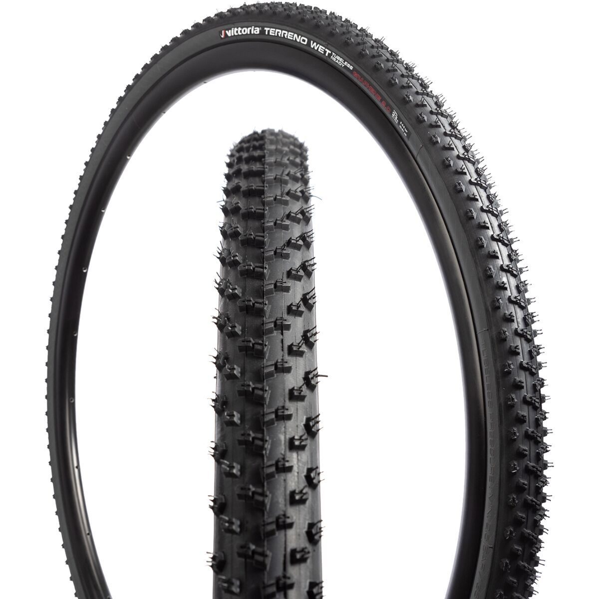 Image of Vittoria Terreno Wet G2.0 TNT Tubeless Tire Anthracite/Black, 700x38