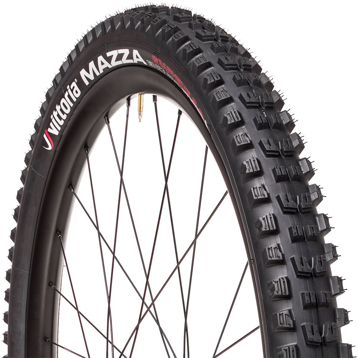 Image of Vittoria Mazza G2.0 Enduro 27.5in Tire Black, Enduro, 27.5x2.4