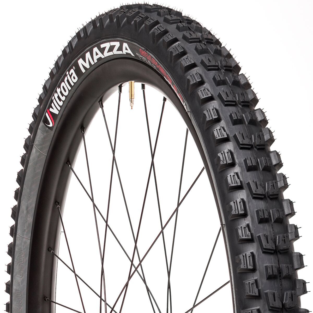 Image of Vittoria Mazza XC-Trail 27.5in Tire Anthracite/Black, XC-Trail/TNT, 27.5x2.6