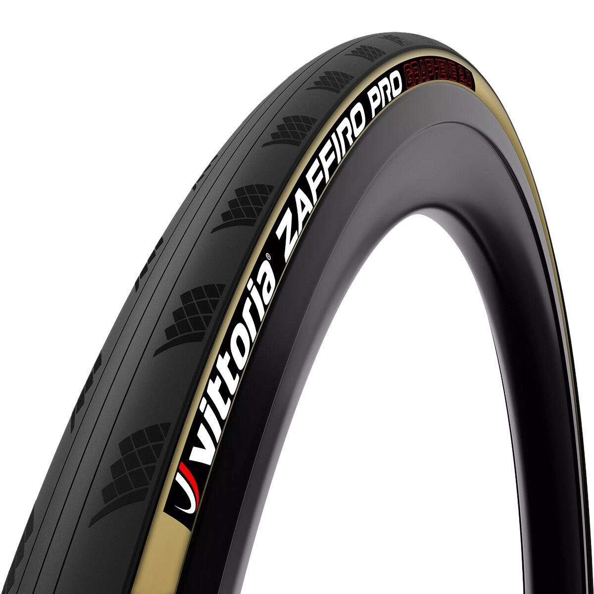 Image of Vittoria Zaffiro Pro V Clincher Tire Tan/Black/Black, 700x25