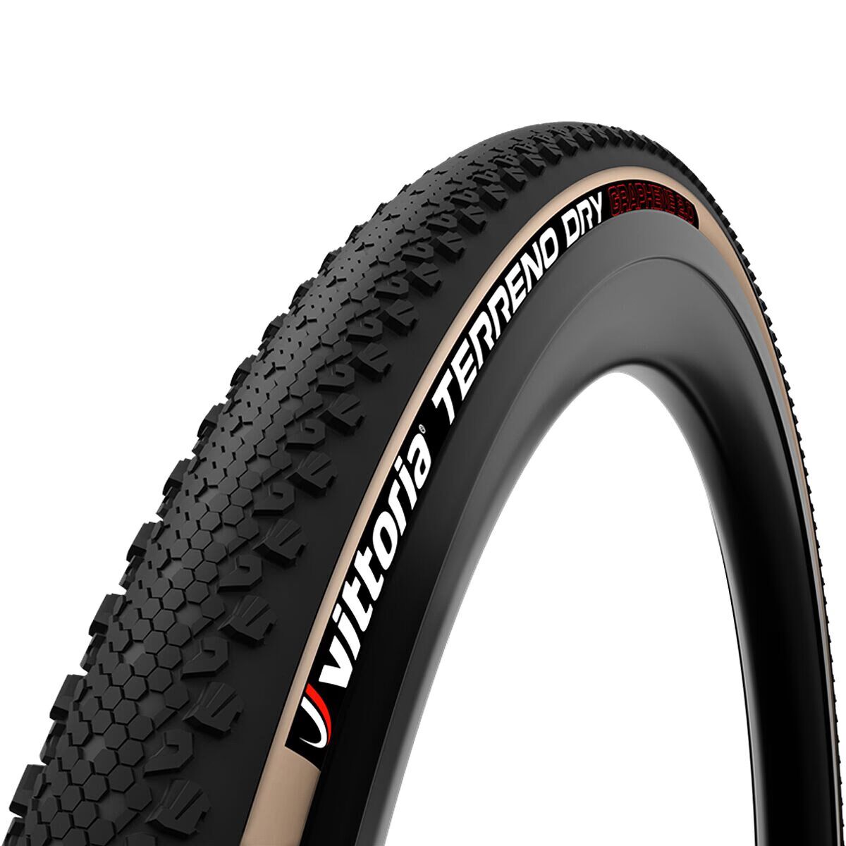 Vittoria Vittoria Terreno Dry G2.0 TLR Tubeless Tire Tan/Black, 700x38