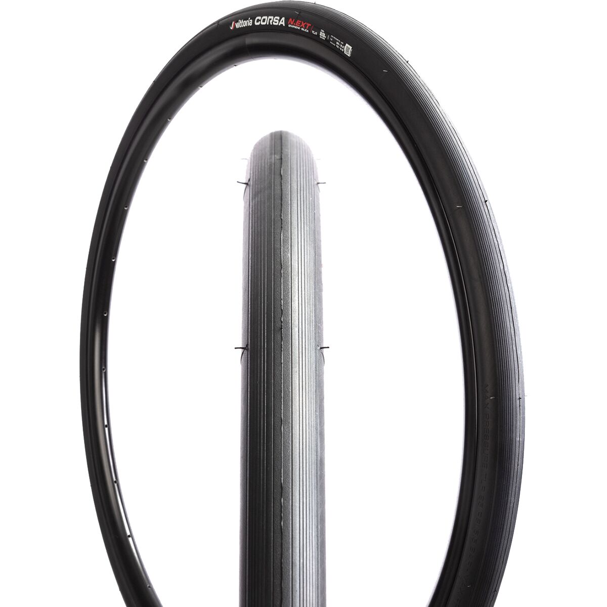 Image of Vittoria Corsa N.EXT G2.0 TLR Tubeless Tire Black, 700x28
