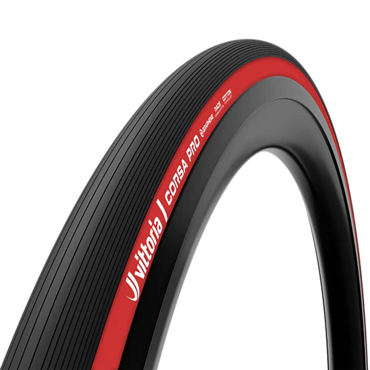 Image of Vittoria Corsa Pro G2.0 TLR Tire Red/Black, 700x28