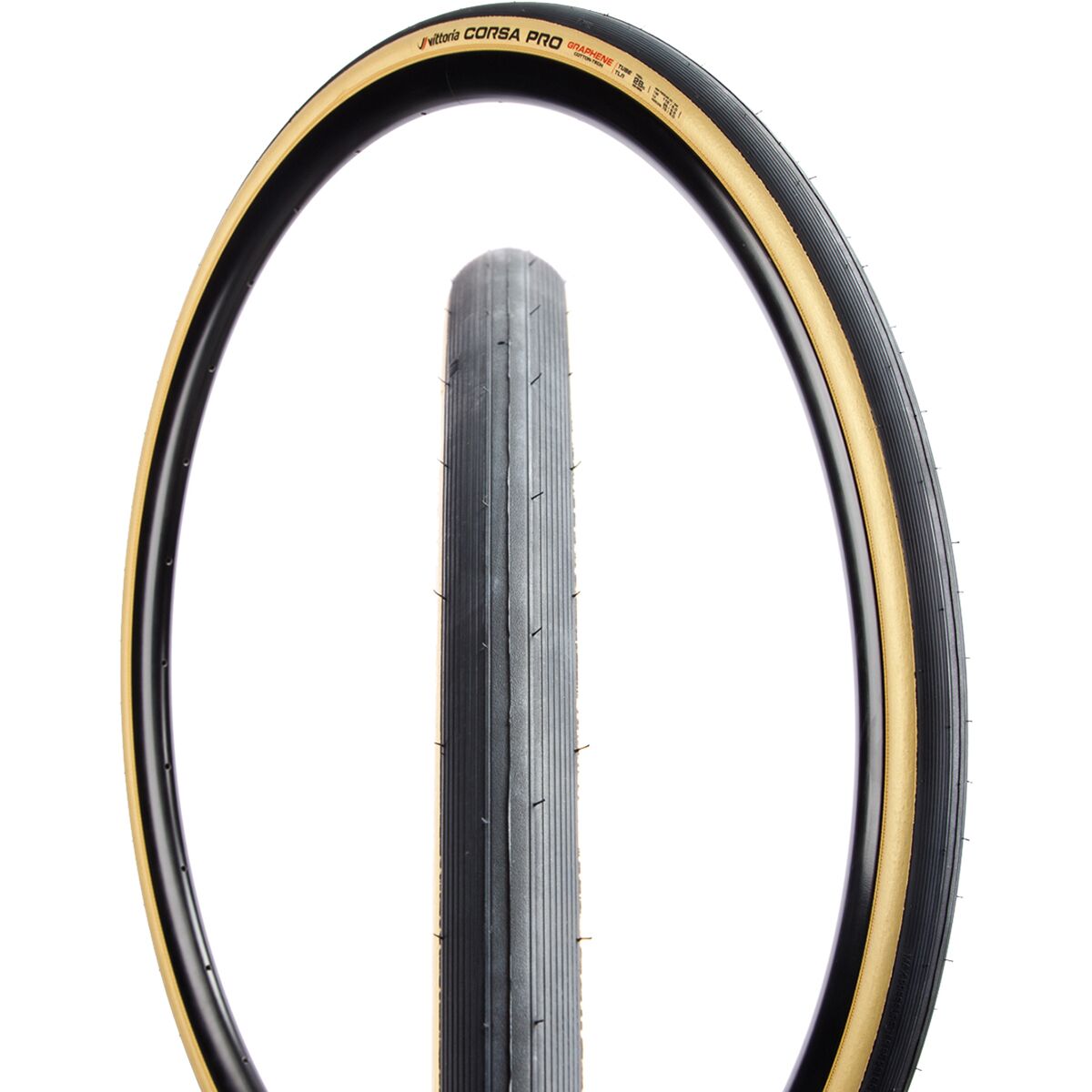 Image of Vittoria Corsa Pro G2.0 TLR Tire Tan/Black/Black, 700x24