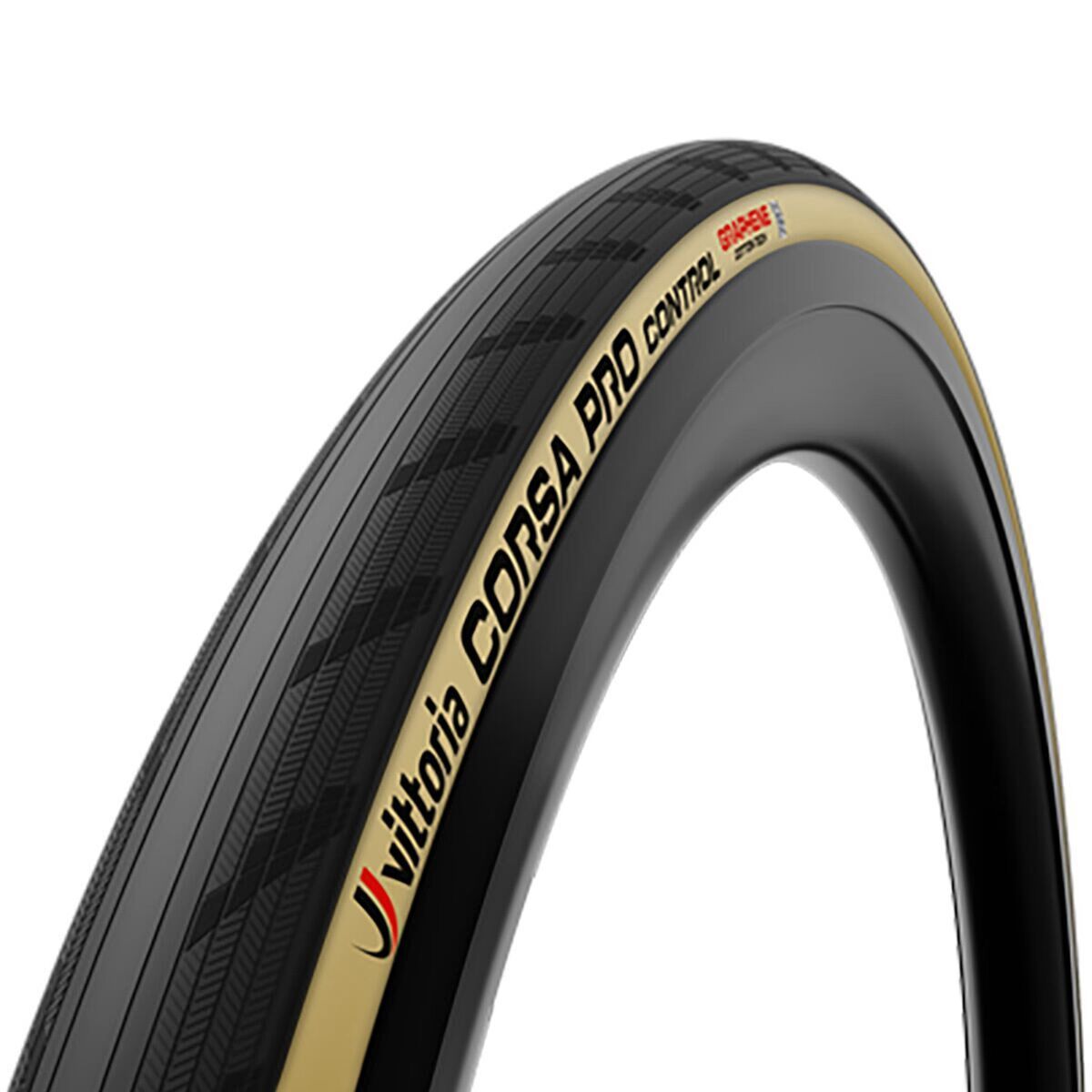 Image of Vittoria Corsa Pro Control G2.0 Tubeless Tire Gumwall/Black, 700x34