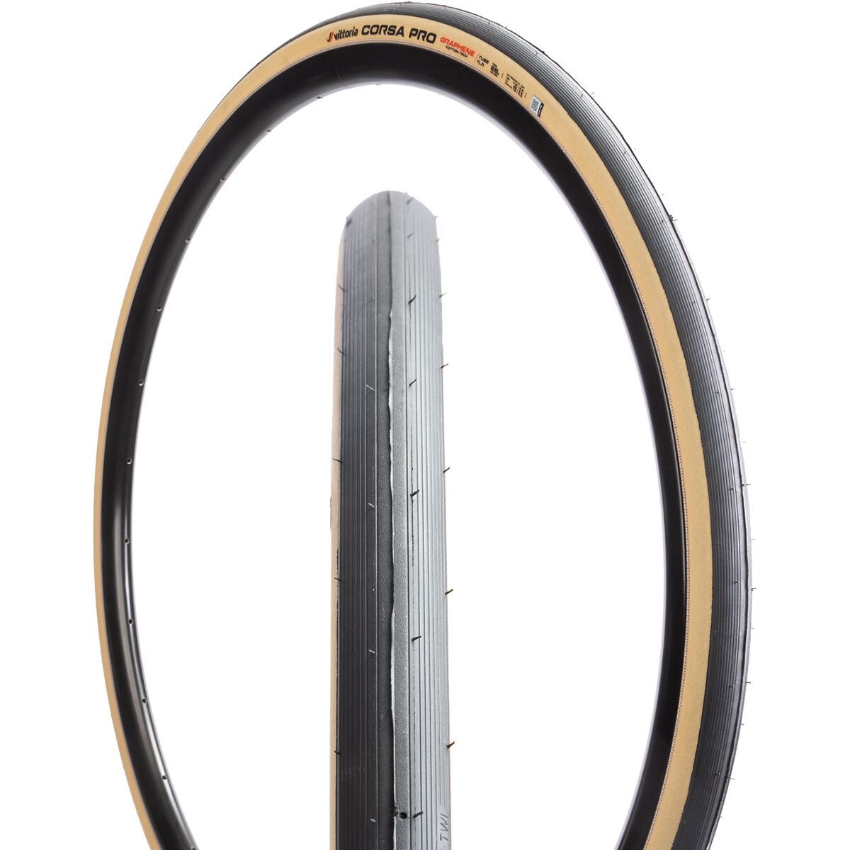 Image of Vittoria Corsa Pro TLR G2.0 Wide Rim Tire Cotton tan, 700x29